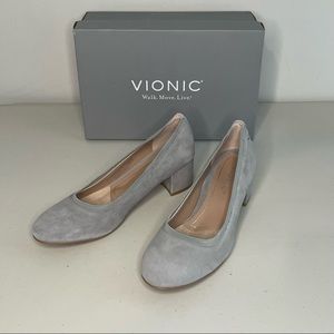 Vionic Olympia Natalie pumps in slate grey size 6.5